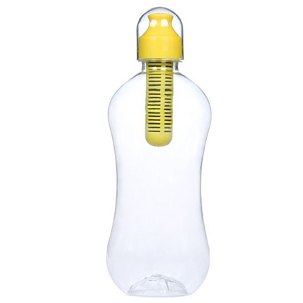 Бутылка для воды Lizgn с фильтром (yellow)