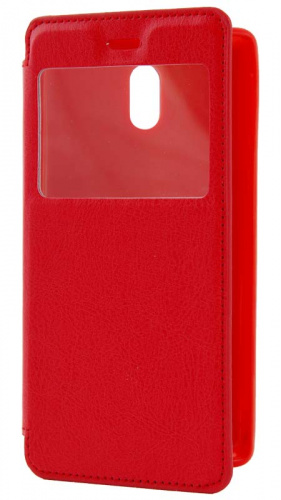 Чехол-книжка Ulike для Nokia 3 с магнитом красный