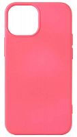 Силиконовый чехол Soft Touch для Apple iPhone 13 mini ярко-розовый