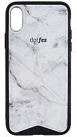Накладка Dotfes G05 Origami Leather Case для iPhone X