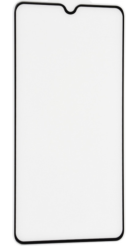 Противоударное стекло для Realme C30 с полной проклейкой чёрный