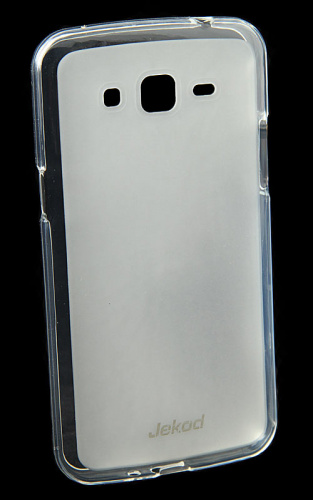 Силиконовый чехол Jekod для Samsung G7106/G7105/Galaxy Grand 2 (белый)