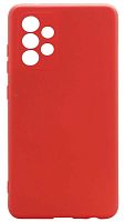 Силиконовый чехол Soft Touch для Samsung Galaxy A52/A525 красный
