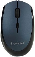 Мышь беспров. Gembird MUSW-354-B, синий, бесш.клик, soft touch, 3кн.+колесо-кнопка, 1600DPI, 2,4ГГц