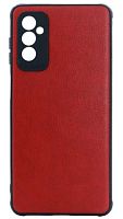 Силиконовый чехол для Samsung Galaxy M52/M525 кожа красный