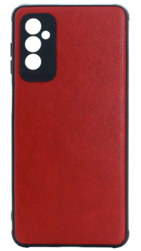 Силиконовый чехол для Samsung Galaxy M52/M525 кожа красный