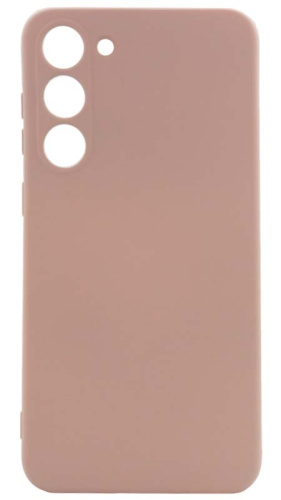 Силиконовый чехол для Samsung Galaxy S23 Plus Soft бледно-розовый