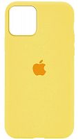 Задняя накладка Soft Touch для Apple Iphone 12/12 Pro желтый