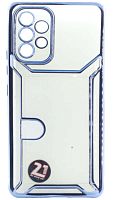 Силиконовый чехол для Samsung Galaxy A53/A536 с окантовкой и боковым карманом в ассортименте