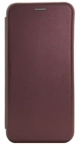 Чехол-книга OPEN COLOR для Samsung Galaxy A54/A546 бордовый фото 2