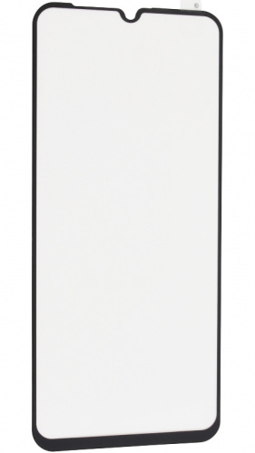 Противоударное стекло для Infinix Smart 6 Plus с полной проклейкой чёрный