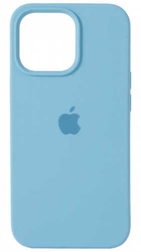 Задняя накладка Soft Touch для Apple Iphone 13 Pro небесно-голубой