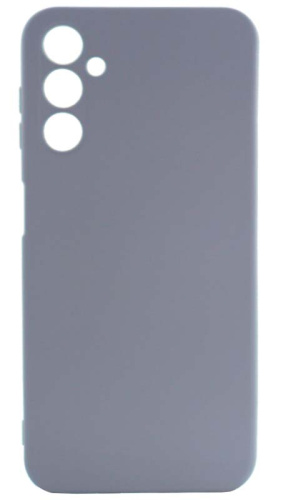 Силиконовый чехол для Samsung Galaxy A14/A145 Soft серый