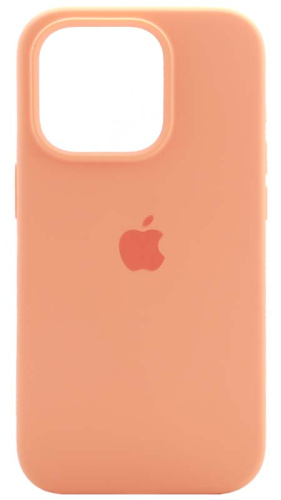 Задняя накладка Soft Touch для Apple Iphone 14 Pro морковный