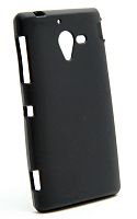 Силикон Sony Xperia ZL/LT35h матовый черный