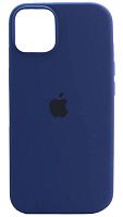 Задняя накладка Soft Touch для Apple Iphone 14 полночный синий