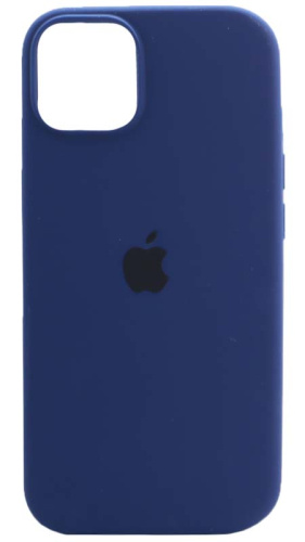 Задняя накладка Soft Touch для Apple Iphone 14 полночный синий