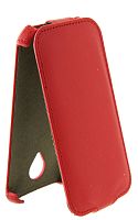 Чехол футляр-книга Armor Case для Fly IQ4404 Spark красный