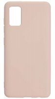 Силиконовый чехол Soft Touch для Samsung Galaxy A41/A415 бледно-розовый