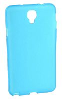 Силиконовый чехол для Samsung SM-N7505 Galaxy Note 3 Neo матовый техпак (голубой)