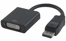 Переходник DisplayPort - DVI Cablexpert A-DPM-DVIF-002, 20M/19F, черный, пакет