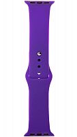 Ремешок на руку для Apple Watch 38-40mm силиконовый Sport Band фиолетовый