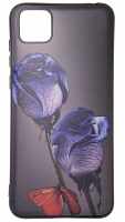 Силиконовый чехол для Huawei Honor 9S с рисунком синие розы