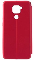 Чехол-книга OPEN COLOR для Xiaomi Redmi Note 9 красный