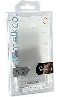 Силиконовый чехол Melkco для Sony Xperia C/S39h (прозрачный матовый)