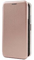 Чехол-книга OPEN COLOR для Huawei Honor 20 Pro розовое золото