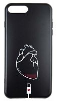 Силиконовый чехол для Apple IPhone 7 Plus/8 Plus стимпанк Сердце