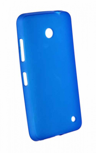 Силиконовый чехол для Nokia 635 матовый (синий)