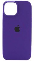 Задняя накладка Soft Touch для Apple Iphone 15 фиолетовый