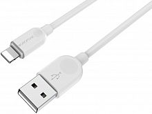 Кабель USB - Apple 8 pin Borofone BX14 LinkJet 3.0m 2.0A белый