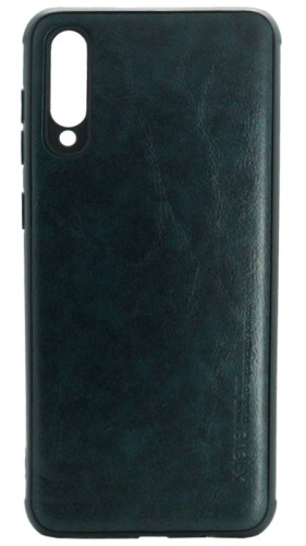 Силиконовый чехол для Samsung Galaxy A50/A505 x-level кожа зеленый