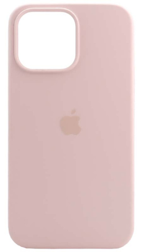 Задняя накладка Soft Touch для Apple Iphone 14 Pro Max бледно-розовый