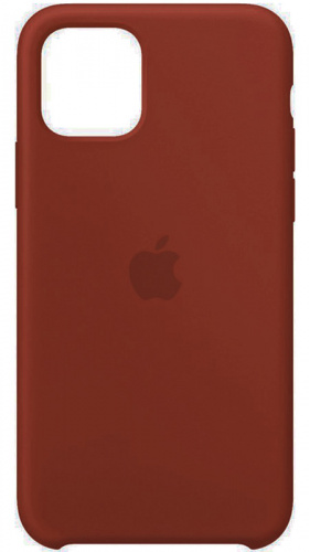 Задняя накладка Soft Touch для Apple Iphone 11 Pro темно-красный