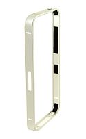 Бампер Fashion Case для iPhone 4/4S металлический (серебро)