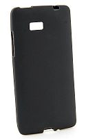 Силикон HTC Desire 600 матовый черный