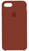 Задняя накладка Soft Touch для Apple iPhone 7/8 темно-красный
