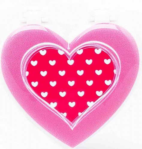 Popsockets держатель-присоска для телефона Сердце с зеркалом