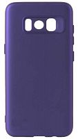 Силиконовый чехол Soft Touch для Samsung Galaxy S8/G950 фиолетовый