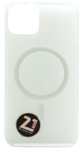 Задняя накладка MagSafe для Apple Iphone 13/14 прозрачный
