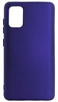 Силиконовый чехол Soft Touch для Samsung Galaxy A41/A415 фиолетовый