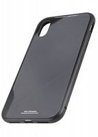 Задняя накладка WK для apple iPhone X Magneto стекло алюминий чёрный