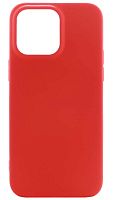 Силиконовый чехол для Apple iPhone 14 Pro Max Soft красный
