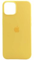 Задняя накладка Soft Touch для Apple Iphone 14 желтый