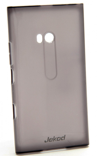 Силиконовый чехол Jekod для Nokia Lumia 900 (чёрный)
