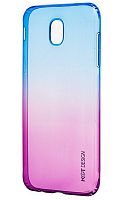 Силиконовый чехол для KST Samsung Galaxy J530/J5 (2017) фиолетово-синий