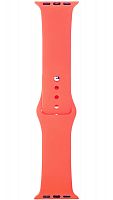 Ремешок на руку для Apple Watch 38-40mm силиконовый Sport Band коралловый